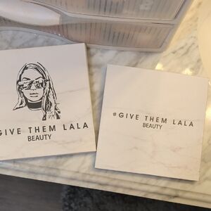 Give Them Lala Beauty Eyeshadow Palette. Tested 2 Colors. Stored In Box